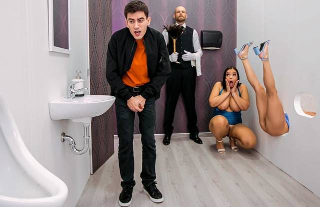 Сумасшедший трах лесбушек с парнем и развлечение глорихол